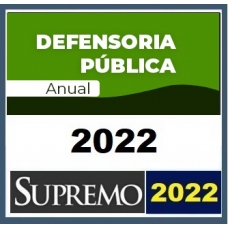 Defensoria Pública Estadual (SUPREMO 2022)